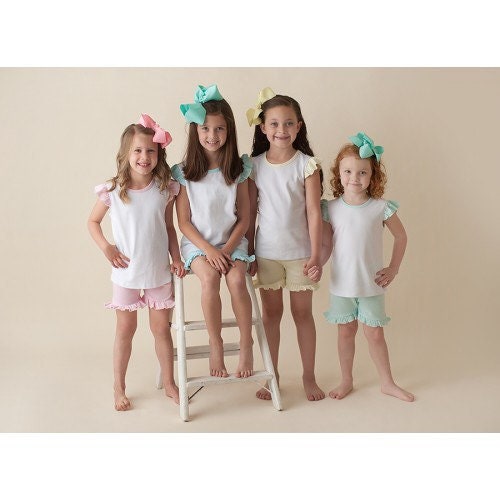 Fourth of the July sparklers shirt Lilly inspired embroidery girls top