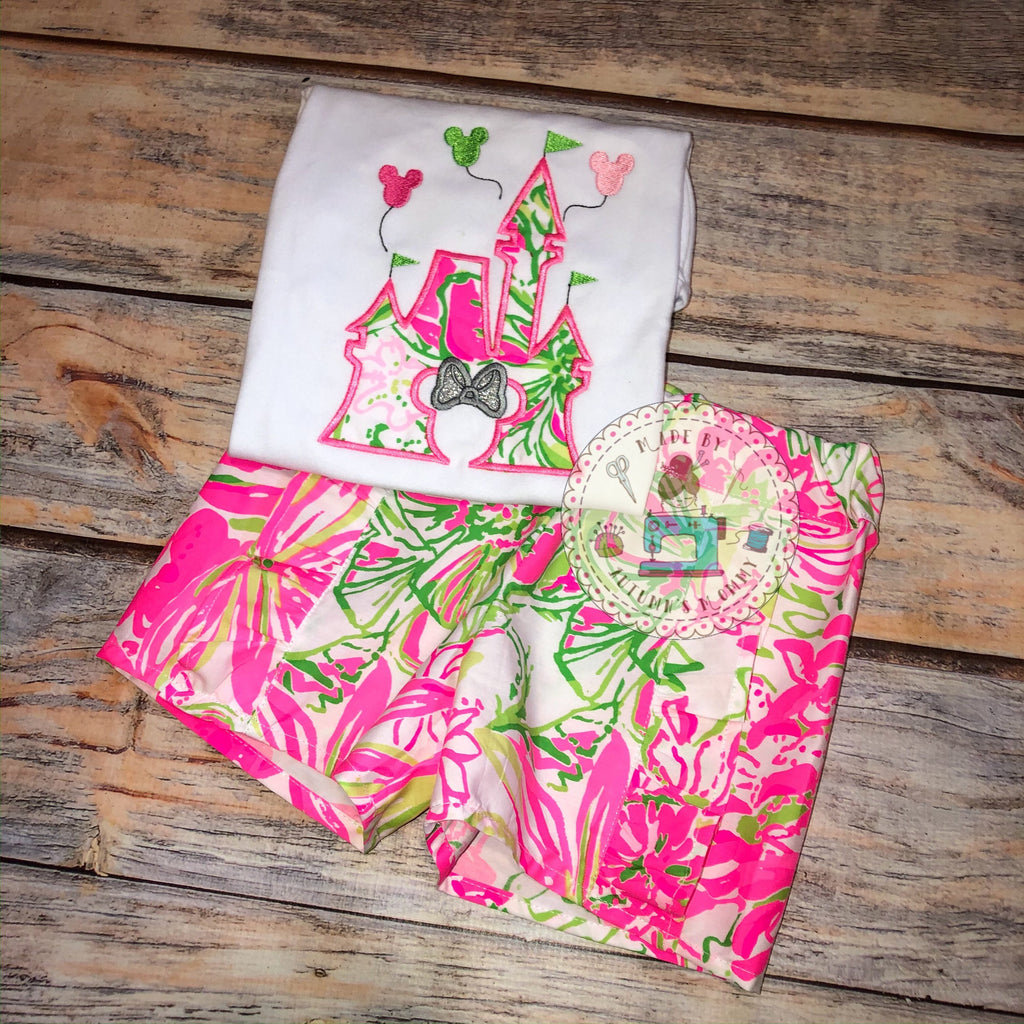 Lilly Girls ruffle front Shorts, Toddler through Girls sizes